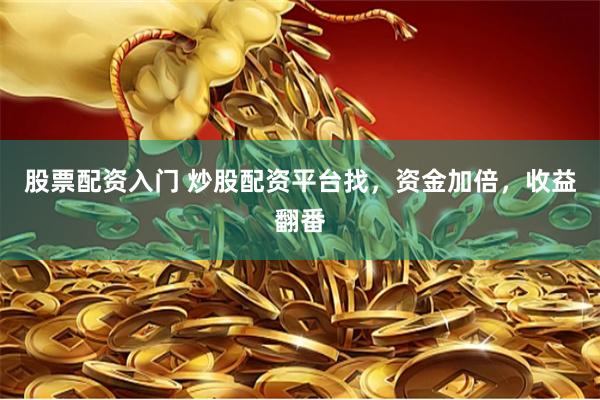 股票配资入门 炒股配资平台找，资金加倍，收益翻番