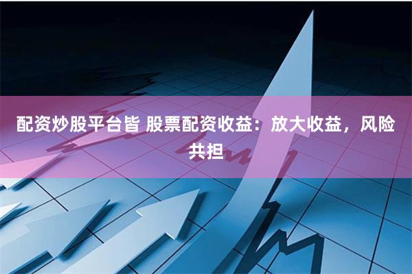 配资炒股平台皆 股票配资收益：放大收益，风险共担